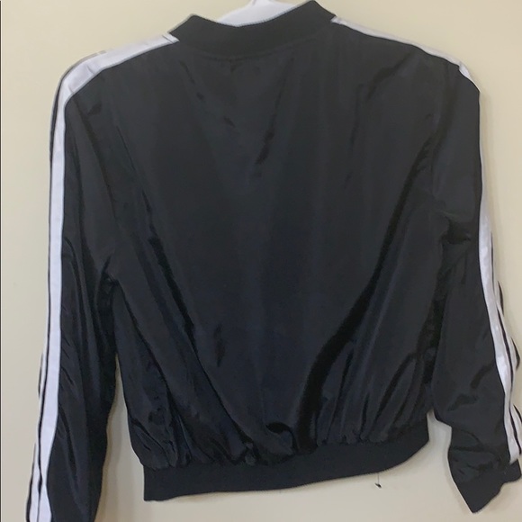 black jacket with white stripes - Picture 2 of 3